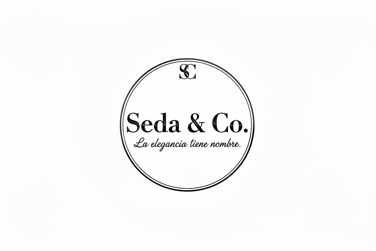 Logo Seda & Co. serif moderno